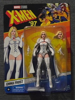 EMMA FROST Hasbro Marvel Legends Series X-Men '97 6'' Action Figure White Queen