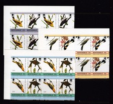 INVERTED CENTER - Montserrat BIRDS Issue (Mint Never hinged)