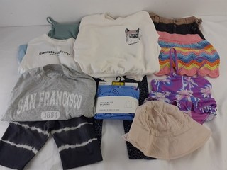 M&S Girl's 12pcs Bundle Bikini Shorts Dress Pyjamas Leggings Size 6 7 Yrs New
