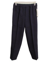 VTG 70's Levi's Bend Over Pants Plus 14 WP Navy High Waist Slacks Pull on NWT