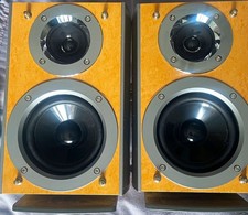 Panasonic SB-PM28 Compact 2.0 Bookshelf Wired Speakers 70W 6Ω Grey/Brown