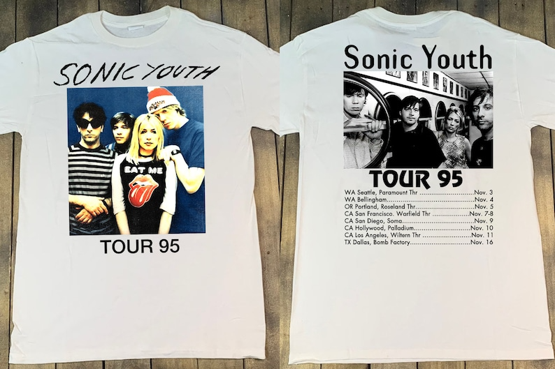 Sonic Youth Washing Machine Tour 95 T-Shirt | eBay