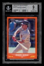 1988 Score Rookie/Traded Glossy Set-Break #105T Roberto Alomar BGS 9 MINT