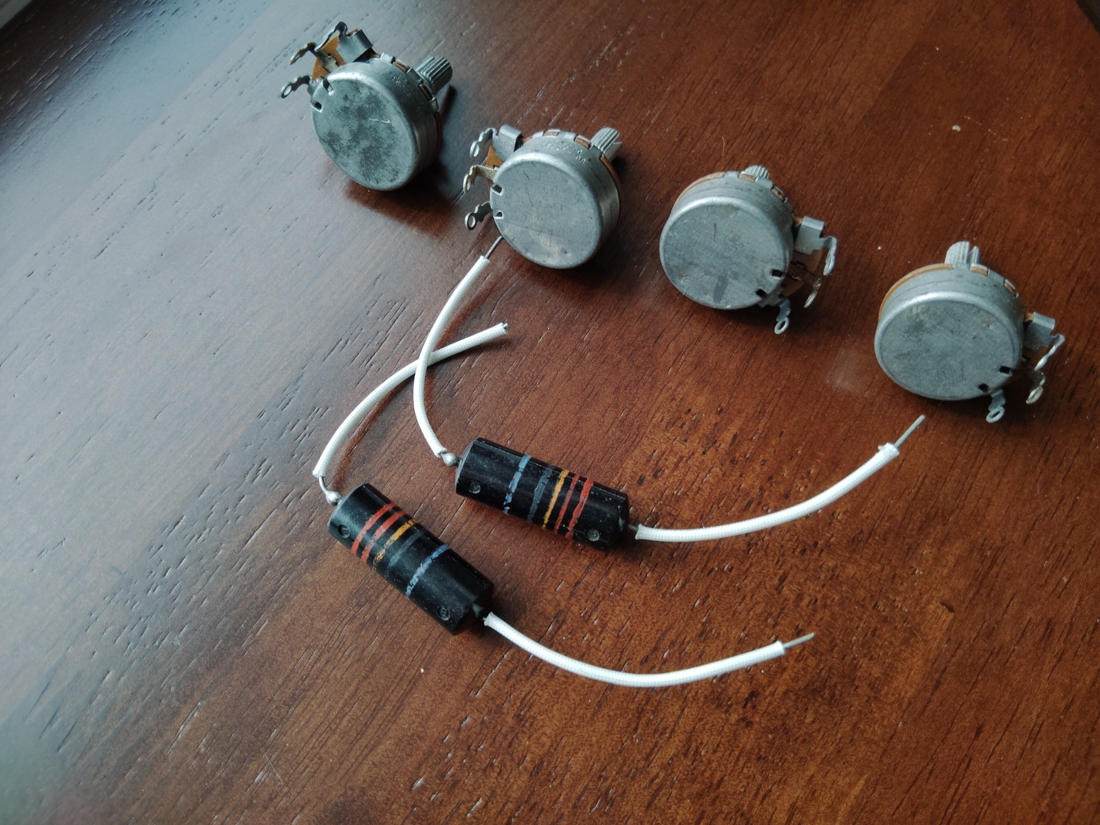 1960 Gibson 500k Pots, Centerlab, Bumblebee Vintage Les Paul, Harness, Original