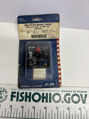ICM CONTROLS ICM102B DELAY ON MAKE TIMER MARS 32391 / 32367 SUPCO TD-68/69