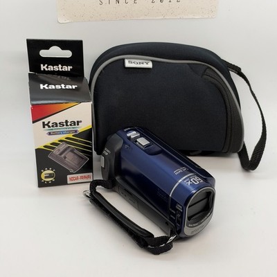 Sony Handycam DCR-SX41 Blue Handheld 60X Optical Zoom Video Camera Recorder