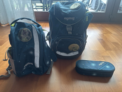 Ergobag Schulranzen-Set Türkis