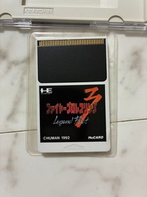 PC Engine Fire Pro Wrestling 3 Japan, retro game, CIB, used Japan 4h