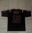  Authentic Tom Brady Jersey Nike Black Stitched Size L — photo 7