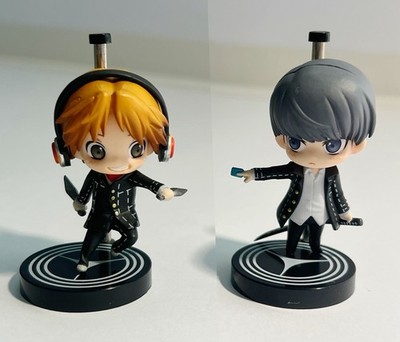 Persona 4 Coin Figure Yu Narukami Souji Seta Yosuke Hanamura RARE No Box