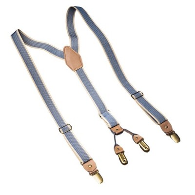 Adult Pants Suspenders Stretchable Strap Pants Brace For Secure Trousers Hold