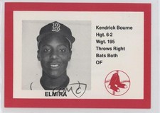 1987 Cain Elmira Pioneers Kendrick Bourne #6 0q3