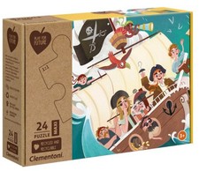 CLEMENTONI,MAXI 24 Piece Pirate Ship Puzzle, , CLE20258