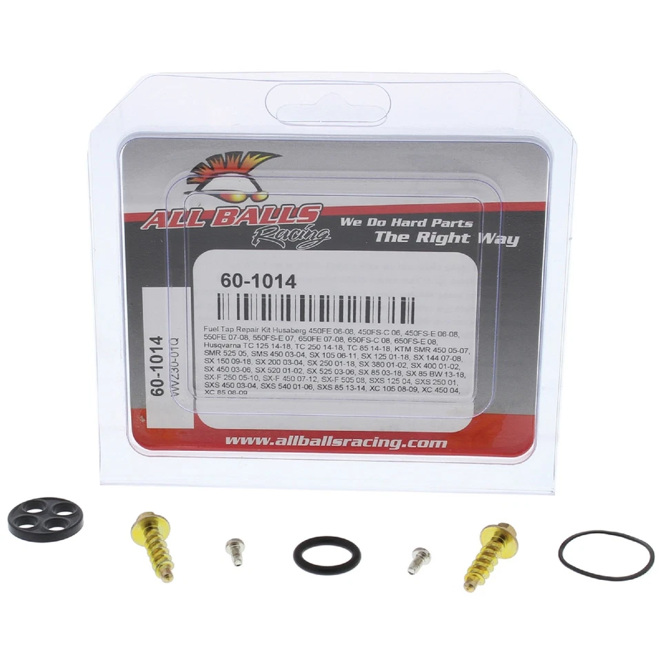 All Balls Fuel Tap Repair Kit 60-1014 for Husaberg FS 450 C 06 FS 450 E 06 08 Foto 3 de 4