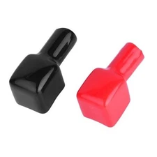Battery Terminal Covers, 2 Pcs Battery Terminal Protector, Mini PVC Motorcycle 