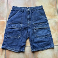 Vintage Wrangler Denim Shorts Jorts 32 Blue Y2K 2000s Skater Skate Grunge HipHop