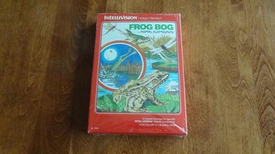 INTELLIVISION FROG BOG BOXED NEW SEALED