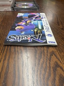 SEGA NiGHTS into Dreams... (Sega Saturn, 1996) Action Adventure w/ Manual