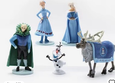 5 Teile/Set Frozen Die Schneekönigin Prinzessin Anna Elsa 6-10 cm