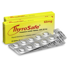ThyroSafe 65mg Potassium Iodide Tablets 40 Pack 