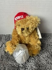 TEDDY BEAR holding Hershey Kiss Kisses Stuffed Animal Plush NWT