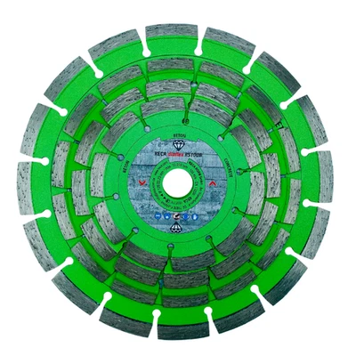 RECA diaflex Diamanttrennscheibe Lasergeschweißt 10mm Bau RS10U 125 150 180 230