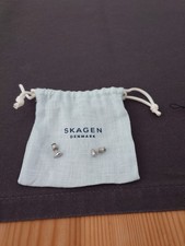 Skagen Ohrstecker Tränenform, Edelstahl