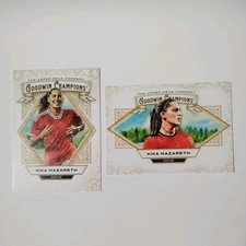 2025 Upper Deck Goodwin Champions Goudey Kika Nazareth X2Cards #s 36 & 90 Soccer