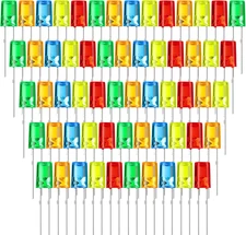 60 Pcs Christmas LED 5Mm Outdoor String Light Mini Replacement Bulb Energy Effic