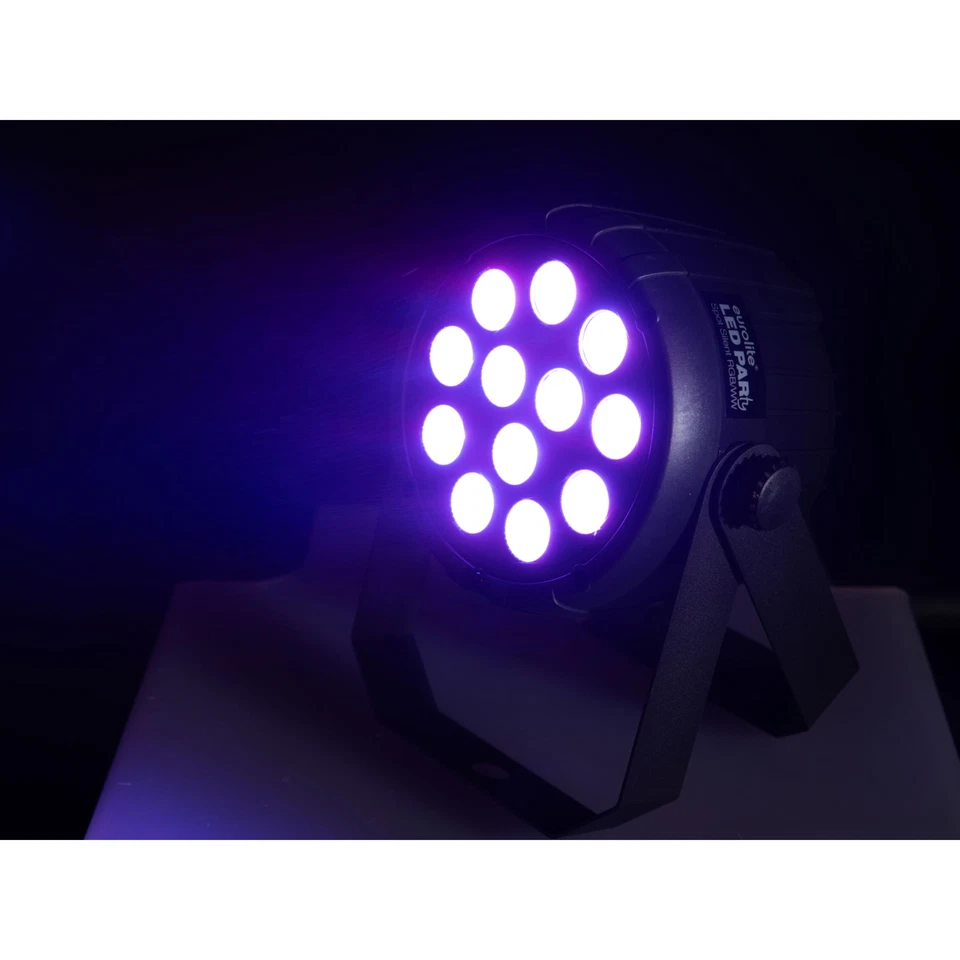 Eurolite Set 4x LED PARty Spot Silent RGB/WW with Soft Bag - LED PAR Headlights - Image 2 of 4