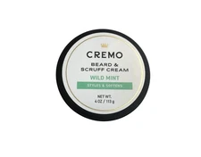 Cremo Beard and Scruff Cream - Wild Mint 4 oz