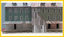 RS Laser Kits 2063-B HO Harris Door Manufacturing Building Kit