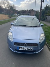 12 Months MOT, 63000 Miles  2010 Fiat Punto With Parking Sensor