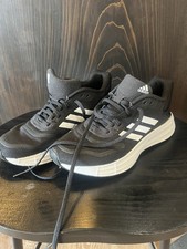 Adidas Duramo 10 GW7073 Running Shoes Black White Youth Size 6 Athletic Sneakers