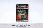 Hound Instruction Manual Booklet Action Figure 1984 Hasbro G1 Transformers