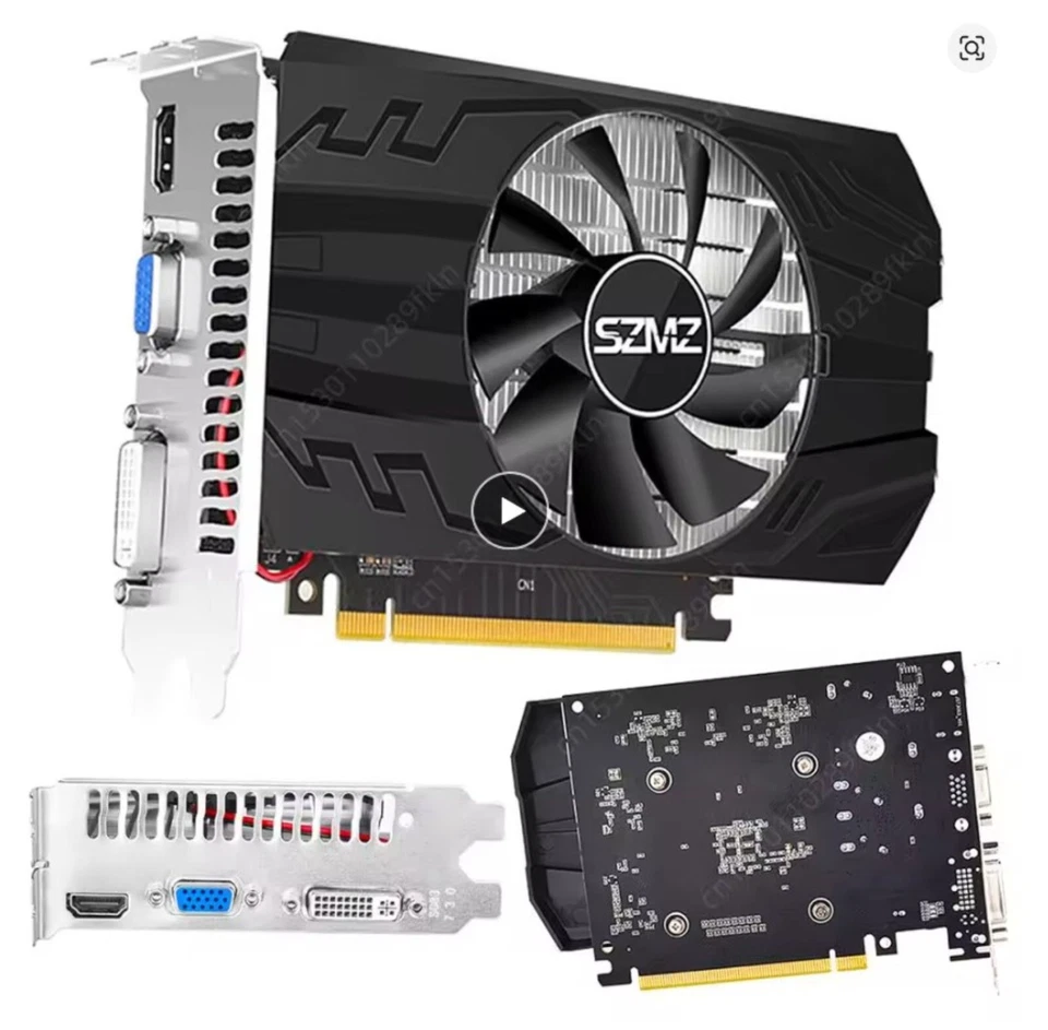 GT730 2GB AMD GRAPHICS CARD GDDR5 128BIT HDMI DESKTOP GAMING PC GPU USA SELLER - Image 2 of 4