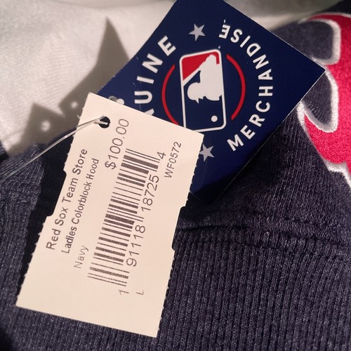 Boston Red Sox Womens Hoodie Large Spellout Size large New With Tag. WOW ❤️❤️ - 第 5/8 張圖片