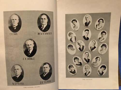 Antique 1920-21 High School YEARBOOKS Hillsdale High School MI Skirmisher Sports - Picture 5 of 12