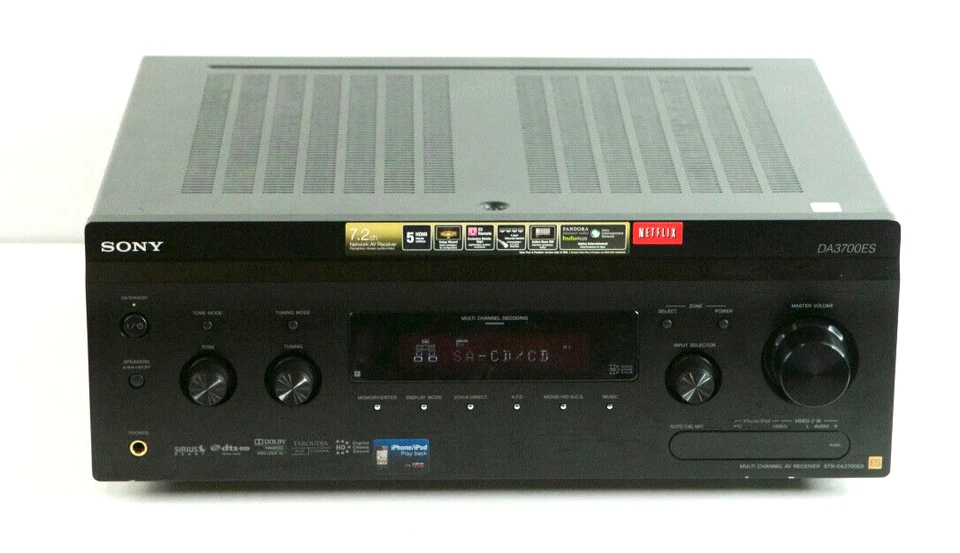 For Parts/ Fix Sony STR-DA3700ES AV Receiver (No Sound/ HDMI) j924 - Image 3 of 4