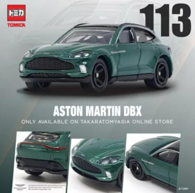 Tomica ~ No.113 Aston Martin DBX (GREEN) Asian version ~ 1/66.. | eBay