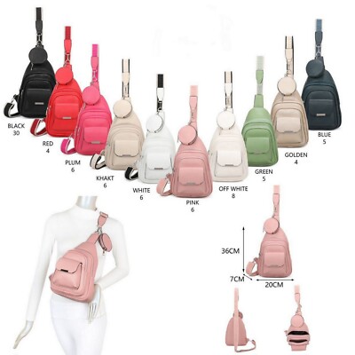 Umhängetasche Crossbody Bag Damen Brusttasche Rucksack Tasche Schultertasche 662