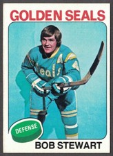 1975-76 Topps #47 Bob Stewart - California Golden Seals