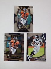 2021 Select Javonte Williams #157 + #57 + Absolute #115 Rookie RC Broncos