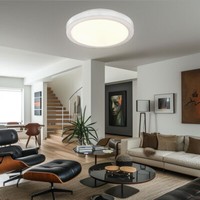Deckenleuchte Deckenlampe Schlafzimmerleuchte Rund Marmoriert 1 Flammig Led