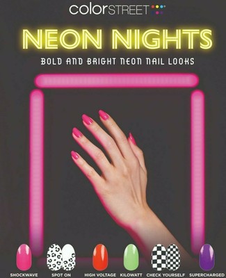 Colorstreet Neon Nights Includes Free Accent Twosie Ebay