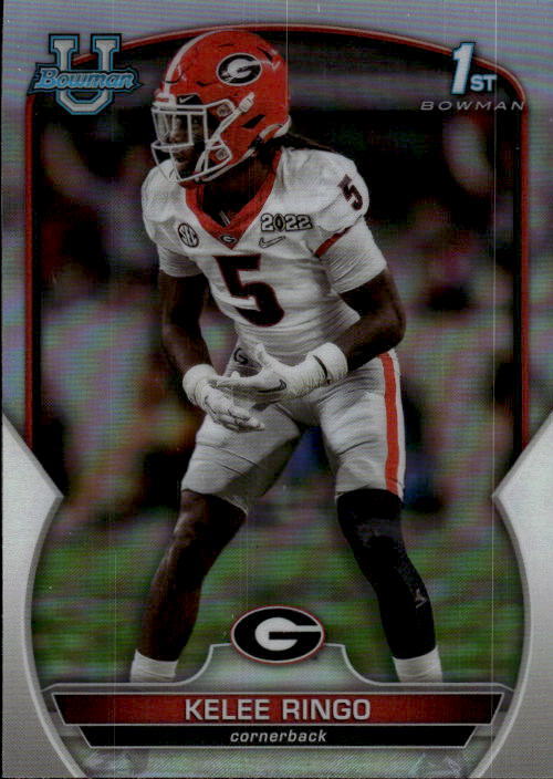2022 Bowman University Chrome Kelee Ringo #68 Refractor Georgia Bulldogs 5N