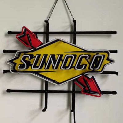SUNOCO ネオンサイン SUNOCO ネオンサイン Neonetics Sunoco Neon Sign | Grease Monkey Garage