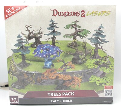 Dungeons & Lasers DNL0059 Trees Pack (Archon Studio) Woods Forest Terrain Set