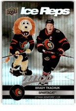 Brady Tkachuk/Spartacat 2023-24 MVP Ice Reps #IR-22 Ottawa Senators