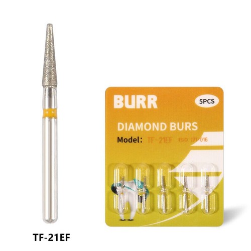 5 pcs Zahnarzt Diamant Bohrer Schleif Fräs Präparation Dental High speed Turbine - Bild 55 von 757